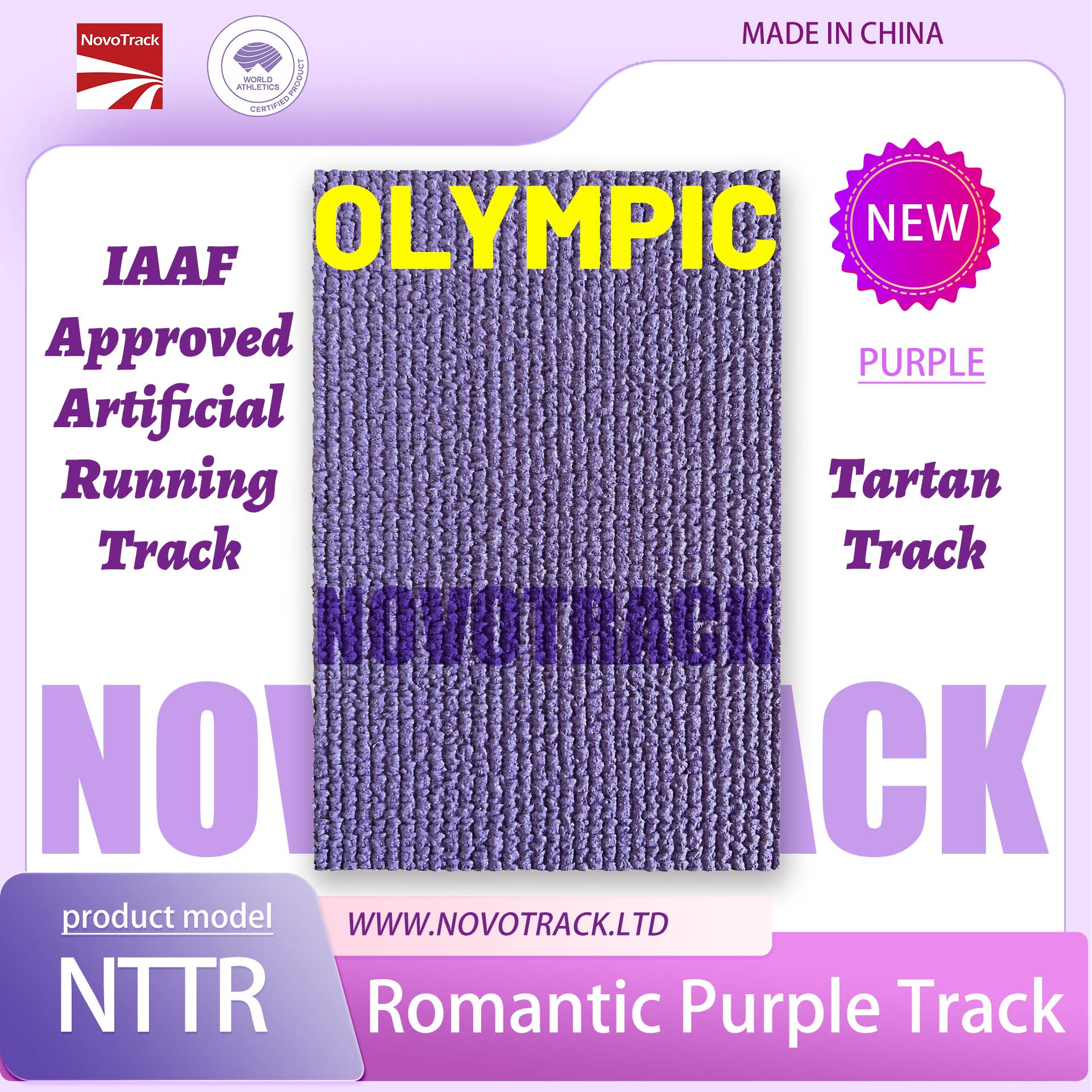 NWT SPORTS NTTR-Purple Eniya