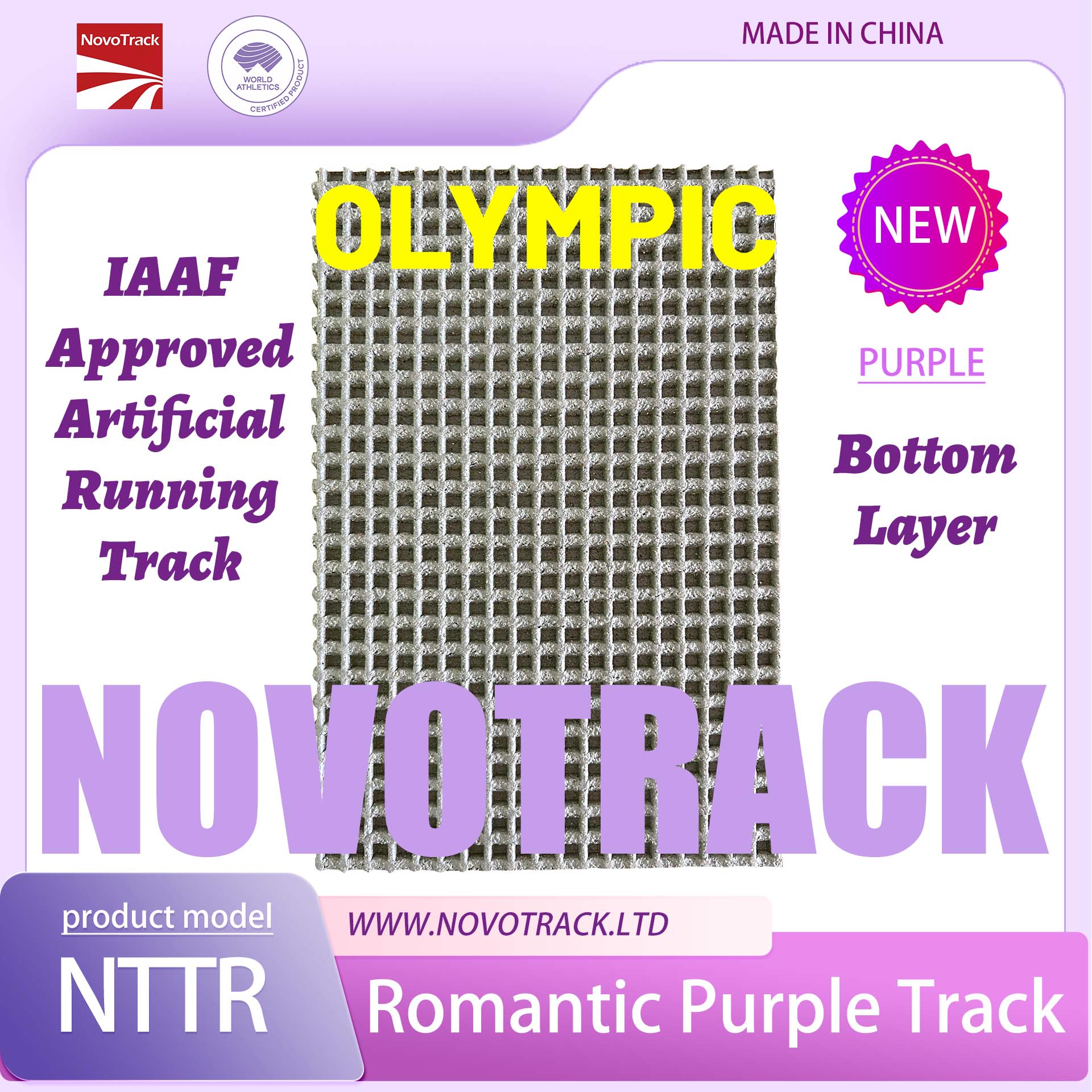 NWT SPORTS NTTR-Purple Lalo