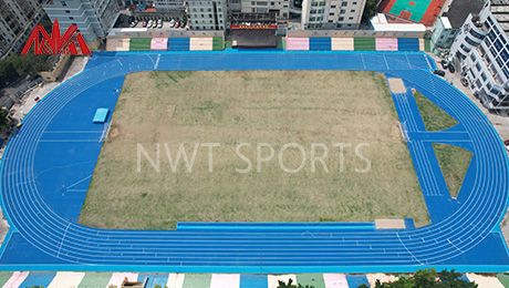 NWT Sports Rubber Running Track Project ၃